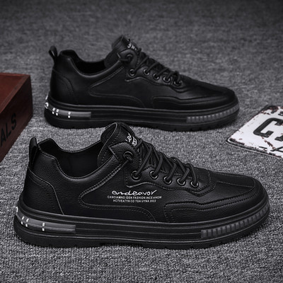 Jauns vīriešu ādas kedu modelis ar šņorēm