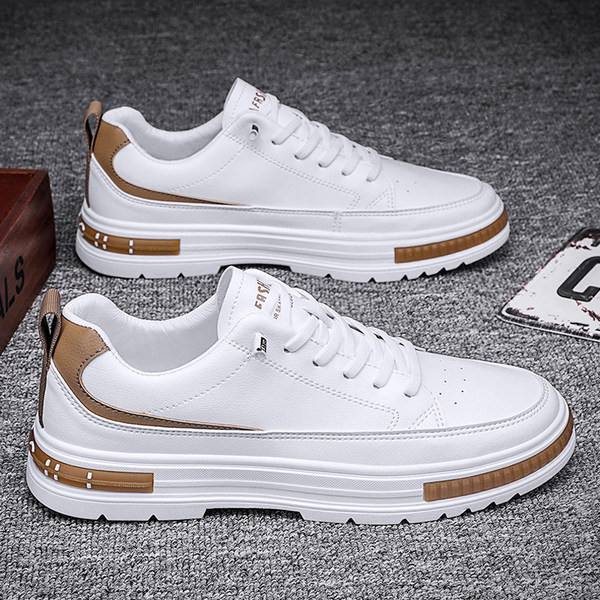 Jauns vīriešu ādas kedu modelis ar šņorēm