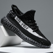 Sporta un ikdienas vīriešu kedas no tekstila ar mežģīnēm