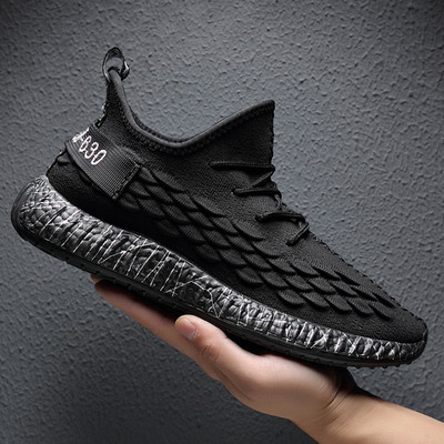 Sporta un ikdienas vīriešu kedas no tekstila ar mežģīnēm