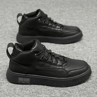 Jauns vīriešu ādas kedu modelis ar plakanām zolēm