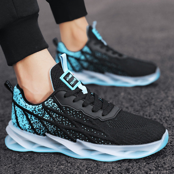 Ikdienas vīriešu elpojošas kedas ar mežģīnēm vairākās krāsās