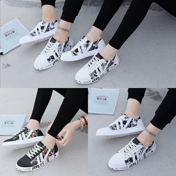 Vīriešu kedas ar plakanu zoli un aplikāciju