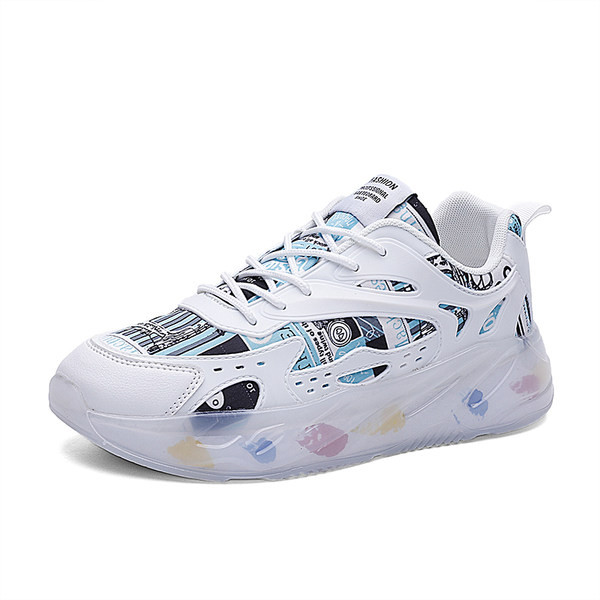 Jauns vīriešu krāsainu kedu modelis ar biezām zolēm