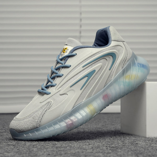 Férfi tornacipő futásra alkalmas hálós anyagból