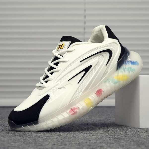 Férfi tornacipő futásra alkalmas hálós anyagból