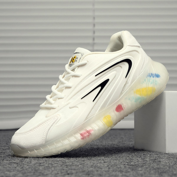 Férfi tornacipő futásra alkalmas hálós anyagból