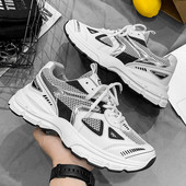 Sporta un ikdienas vīriešu kedas ar tīkliem vairākās krāsās