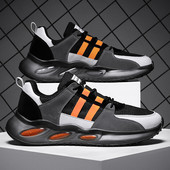 Ikdienas vīriešu kedas ar tīkliem trīs krāsās