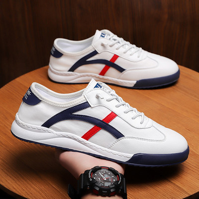 Vīriešu audekla kedas ar plakanām zolēm