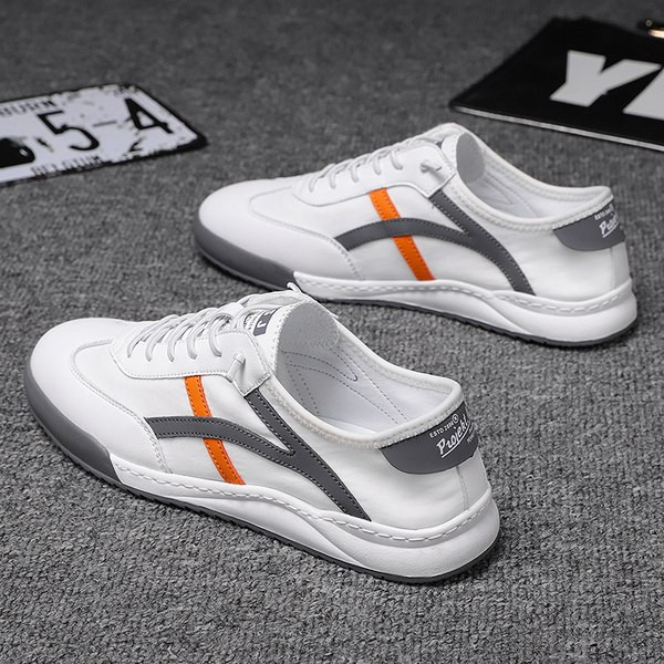 Vīriešu audekla kedas ar plakanām zolēm