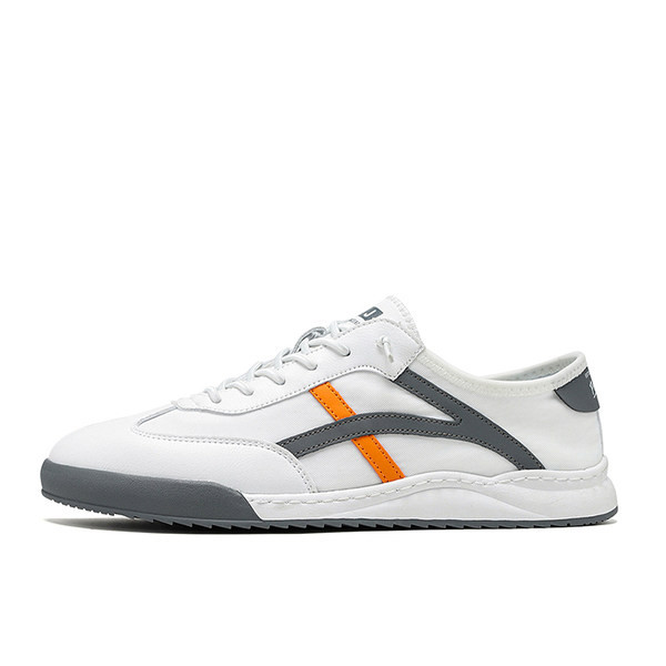 Vīriešu audekla kedas ar plakanām zolēm