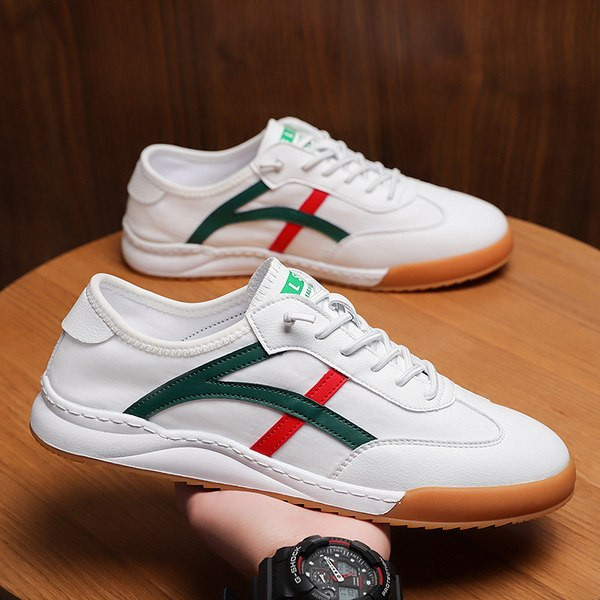 Vīriešu audekla kedas ar plakanām zolēm