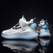 Jauns vīriešu puszābaku modelis no eko ādas un tekstila