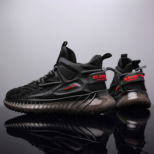 Jauns vīriešu puszābaku modelis no eko ādas un tekstila