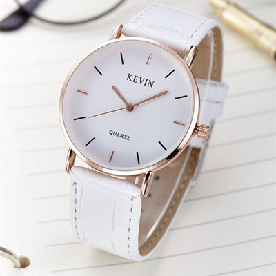 Moderns ādas pulkstenis vīriešiem un sievietēm