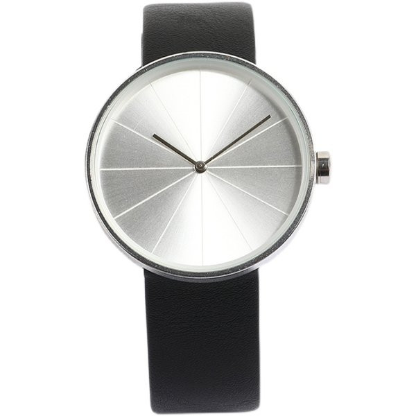 Vienkārša modeļa vīriešu pulkstenis ar ādas siksniņu