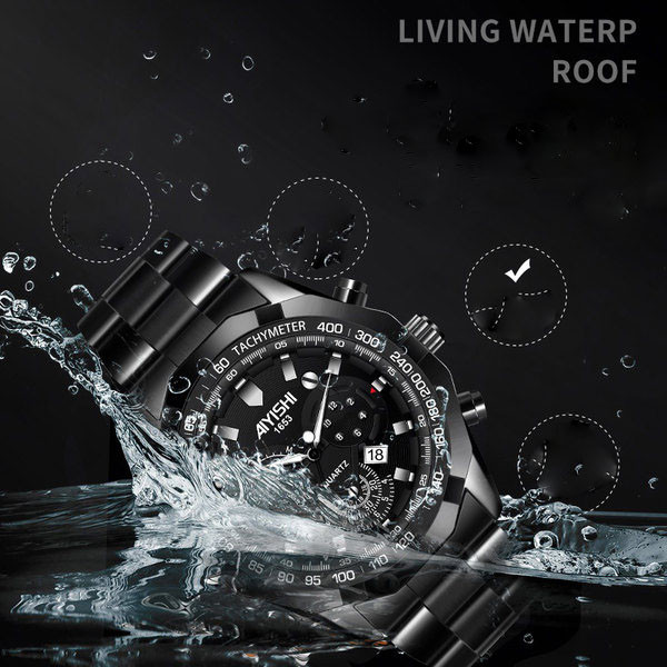 Modern férfi karóra vízálló