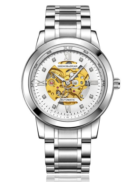 Vīriešu mehāniskais pulkstenis - ūdensizturīgs