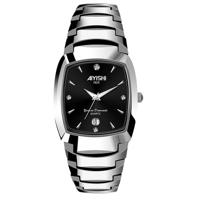 Mūsdienīgs ūdensizturīgs pulkstenis vīriešiem un sievietēm