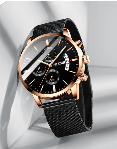 Moderns pulkstenis vīriešiem - mehānisks