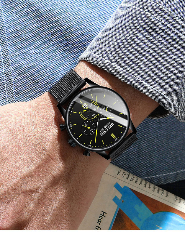 Moderns pulkstenis vīriešiem - mehānisks