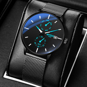 Mūsdienu vīriešu apaļais pulkstenis