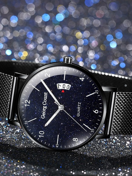 Vīriešu modernais mehāniskais pulkstenis