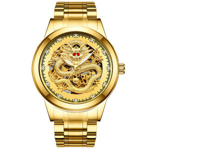 Új modell férfi karóra sárkány díszítéssel és díszkövekkel