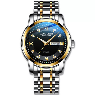 Vīriešu pulkstenis ar nerūsējošā tērauda siksniņu