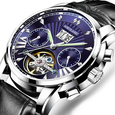 Terasest või nahast rihmaga meeste käekell