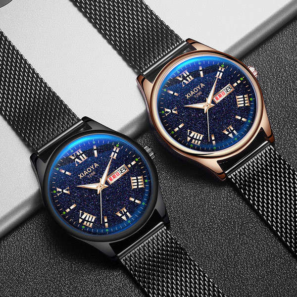 Mūsdienīgs vīriešu ūdensizturīgs pulkstenis