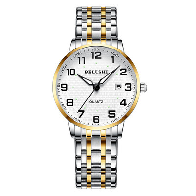 Uniszex vízálló óra nagy számlappal