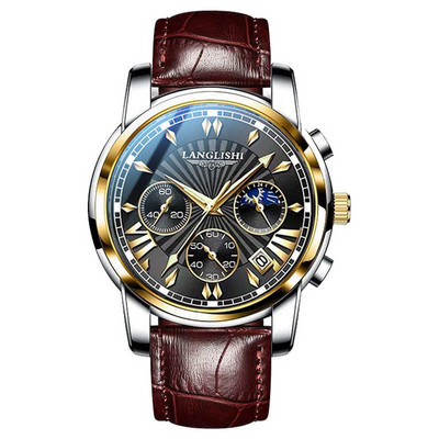 Vīriešu gaismas pulkstenis - divi modeļi