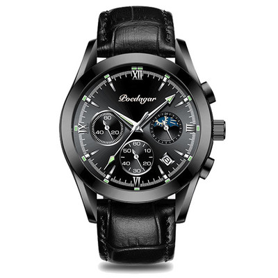 Vīriešu pulkstenis apaļā formā - divi modeļi