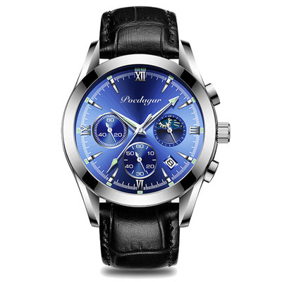 Vīriešu pulkstenis apaļā formā - divi modeļi