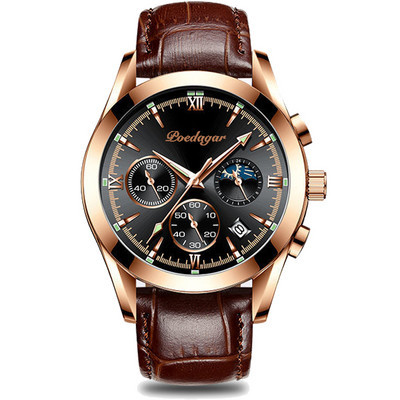 Vīriešu pulkstenis apaļā formā - divi modeļi