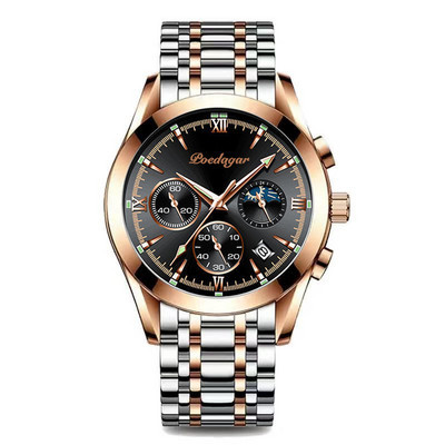 Vīriešu pulkstenis apaļā formā - divi modeļi