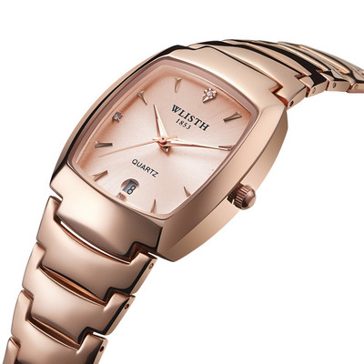 Unisex sat četvrtastog oblika s čeličnim remenom