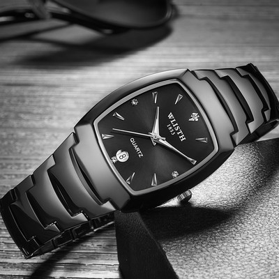 Unisex sat četvrtastog oblika s čeličnim remenom