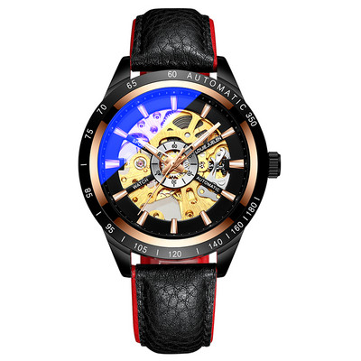 Mehānisks vīriešu pulkstenis ar metāla siksniņu