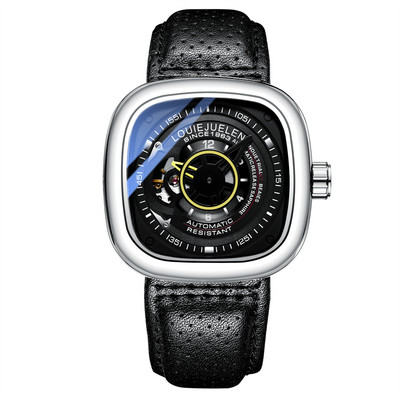 Vīriešu pulkstenis ar kvadrātveida ciparnīcu