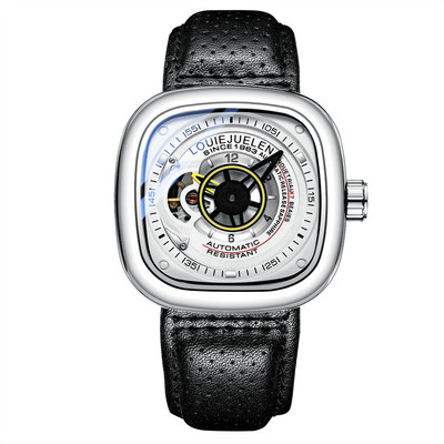 Vīriešu pulkstenis ar kvadrātveida ciparnīcu