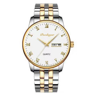 Vīriešu pulkstenis apaļā formā - divi modeļi