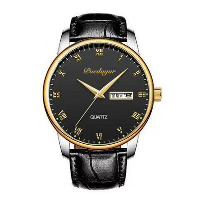 Vīriešu pulkstenis apaļā formā - divi modeļi