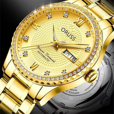 Pulkstenis vīriešiem un sievietēm apaļā formā ar tērauda siksniņu