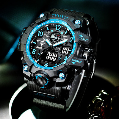 Vīriešu daudzfunkcionāls pulkstenis trīs krāsās