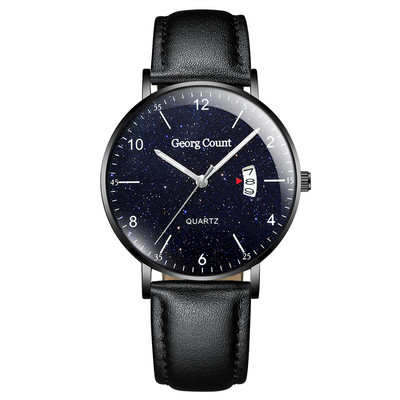 Férfi napi karóra fém szíjakkal