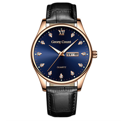 Férfi ultravékony karóra vízálló és cseppálló