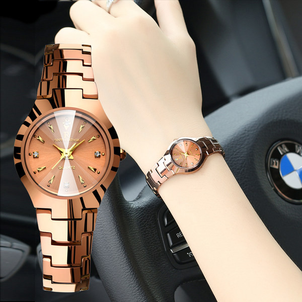 Férfi acél karóra mindennapi használatra